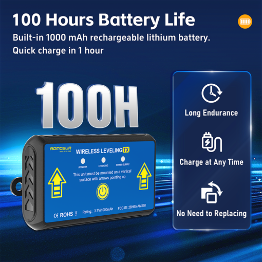 100 hours battery life